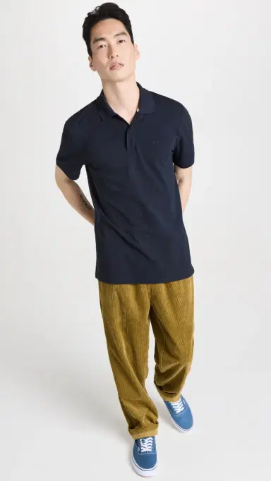 BOSS Regular Fit Polo Shirt Navy | Thumbnail 5 BOSS Regular Fit Polo Shirt Navy | Thumbnail 5