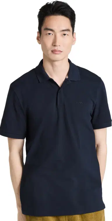 BOSS Regular Fit Polo Shirt Navy | Thumbnail 1 BOSS Regular Fit Polo Shirt Navy | Thumbnail 1