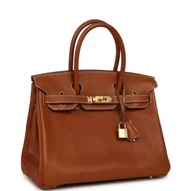HERMÈS Hermes Birkin 30 Fauve Barenia Faubourg Gold Hardware | Thumbnail 2 HERMÈS Hermes Birkin 30 Fauve Barenia Faubourg Gold Hardware | Thumbnail 2