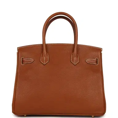 HERMÈS Hermes Birkin 30 Fauve Barenia Faubourg Gold Hardware | Thumbnail 4 HERMÈS Hermes Birkin 30 Fauve Barenia Faubourg Gold Hardware | Thumbnail 4