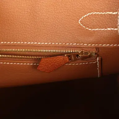 HERMÈS Hermes Birkin 30 Fauve Barenia Faubourg Gold Hardware | Thumbnail 9 HERMÈS Hermes Birkin 30 Fauve Barenia Faubourg Gold Hardware | Thumbnail 9