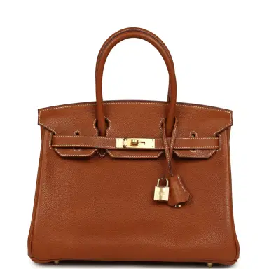 HERMÈS Hermes Birkin 30 Fauve Barenia Faubourg Gold Hardware | Thumbnail 1 HERMÈS Hermes Birkin 30 Fauve Barenia Faubourg Gold Hardware | Thumbnail 1