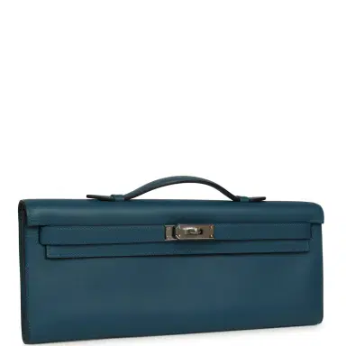 HERMÈS Hermes Kelly Cut Colvert Swift Palladium Hardware | Thumbnail 2 HERMÈS Hermes Kelly Cut Colvert Swift Palladium Hardware | Thumbnail 2