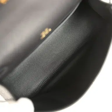 HERMÈS Hermes Kelly Pochette Black Ostrich Gold Hardware | Thumbnail 8 HERMÈS Hermes Kelly Pochette Black Ostrich Gold Hardware | Thumbnail 8