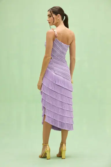 PatBo LILA FRINGE CUT OUT MIDI DRESS | Thumbnail 4 PatBo LILA FRINGE CUT OUT MIDI DRESS | Thumbnail 4