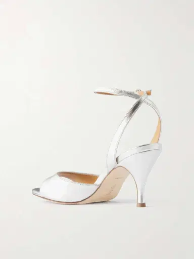 aeyde Jada 75 Metallic Leather Sandals | Thumbnail 3 aeyde Jada 75 Metallic Leather Sandals | Thumbnail 3
