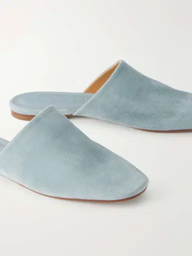 aeyde Rega Suede Slides | Thumbnail 5 aeyde Rega Suede Slides | Thumbnail 5