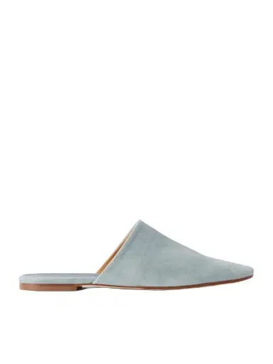 aeyde Rega Suede Slides | Thumbnail 1 aeyde Rega Suede Slides | Thumbnail 1