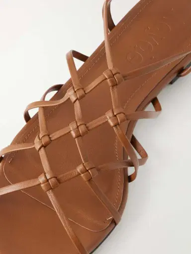 aeyde Anisa Leather Flat Sandals | Thumbnail 5 aeyde Anisa Leather Flat Sandals | Thumbnail 5