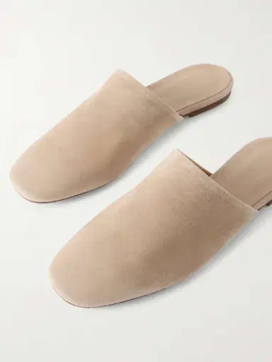 aeyde Rega Suede Slides | Thumbnail 5 aeyde Rega Suede Slides | Thumbnail 5