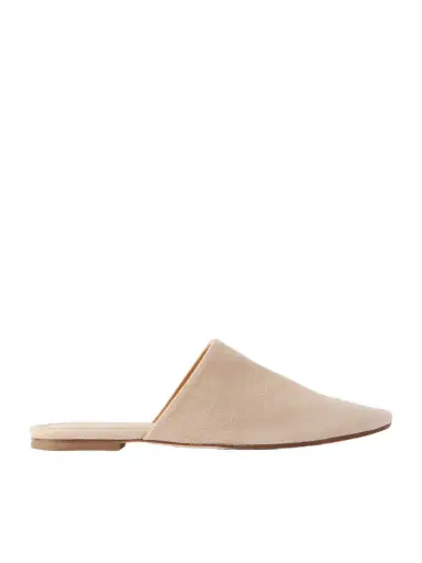 aeyde Rega Suede Slides | Thumbnail 1 aeyde Rega Suede Slides | Thumbnail 1