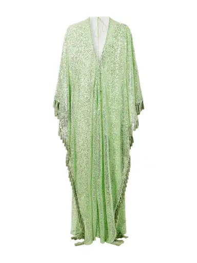 Taller Marmo Sequined Fringed Gown | Thumbnail 1 Taller Marmo Sequined Fringed Gown | Thumbnail 1