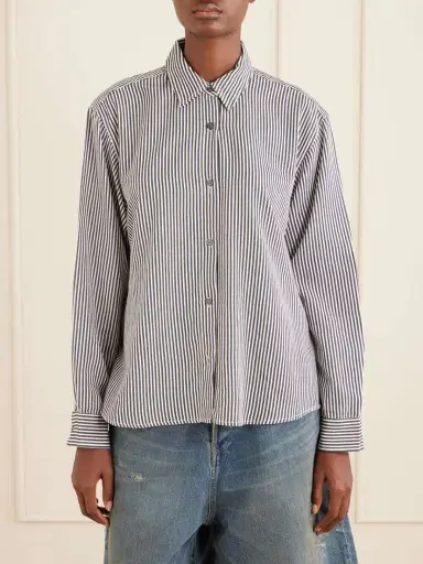 AGOLDE Theo Striped Poplin Shirt | Thumbnail 3 AGOLDE Theo Striped Poplin Shirt | Thumbnail 3