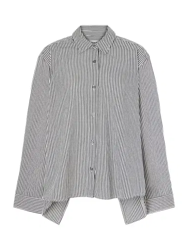 AGOLDE Theo Striped Poplin Shirt | Thumbnail 1 AGOLDE Theo Striped Poplin Shirt | Thumbnail 1