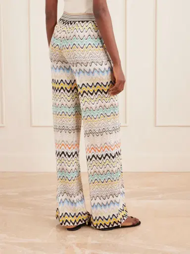 Missoni Striped Crochet-knit Wide-leg Pants | Thumbnail 4 Missoni Striped Crochet-knit Wide-leg Pants | Thumbnail 4