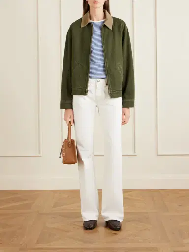 Aimé Leon Dore Corduroy-trimmed Denim Jacket | Thumbnail 2 Aimé Leon Dore Corduroy-trimmed Denim Jacket | Thumbnail 2