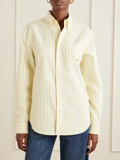 Aimé Leon Dore Striped Cotton Shirt | Thumbnail 3 Aimé Leon Dore Striped Cotton Shirt | Thumbnail 3