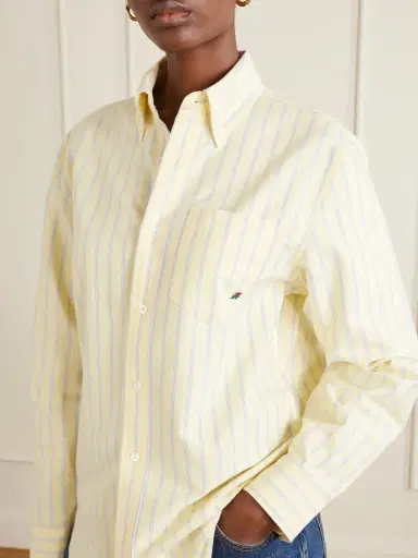 Aimé Leon Dore Striped Cotton Shirt | Thumbnail 5 Aimé Leon Dore Striped Cotton Shirt | Thumbnail 5