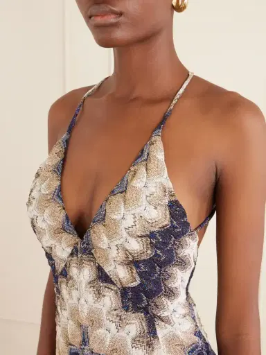 Missoni Striped Metallic Crochet-knit Maxi Dress | Thumbnail 4 Missoni Striped Metallic Crochet-knit Maxi Dress | Thumbnail 4