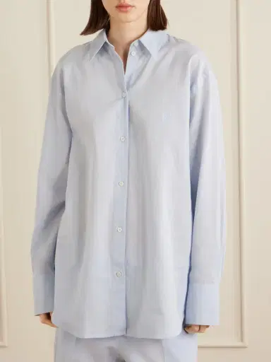 TOTEME Cotton And Linen-blend Shirt | Thumbnail 3 TOTEME Cotton And Linen-blend Shirt | Thumbnail 3