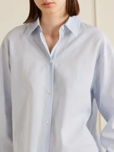 TOTEME Cotton And Linen-blend Shirt | Thumbnail 5 TOTEME Cotton And Linen-blend Shirt | Thumbnail 5