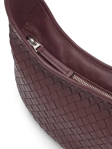 Bottega Veneta Men's Veneto Small Intrecciato Leather Crossbody Bag | Thumbnail 5 Bottega Veneta Men's Veneto Small Intrecciato Leather Crossbody Bag | Thumbnail 5