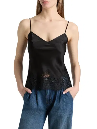 Nili Lotan Women's Nadine Silk Cami Top | Thumbnail 3 Nili Lotan Women's Nadine Silk Cami Top | Thumbnail 3