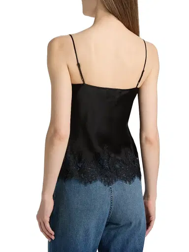 Nili Lotan Women's Nadine Silk Cami Top | Thumbnail 5 Nili Lotan Women's Nadine Silk Cami Top | Thumbnail 5