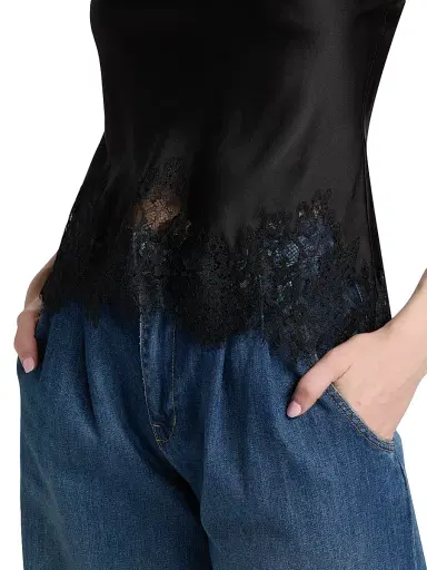 Nili Lotan Women's Nadine Silk Cami Top | Thumbnail 6 Nili Lotan Women's Nadine Silk Cami Top | Thumbnail 6