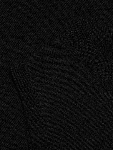 Oscar de la Renta Women's Virgin Wool Tank - Black | Thumbnail 7 Oscar de la Renta Women's Virgin Wool Tank - Black | Thumbnail 7