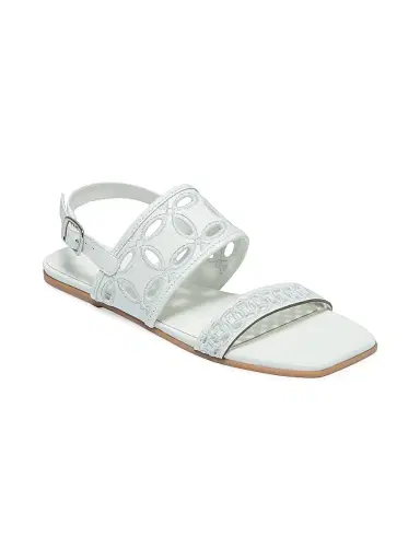 Bernardo Women's Orla Flat Sandals - White | Thumbnail 2 Bernardo Women's Orla Flat Sandals - White | Thumbnail 2