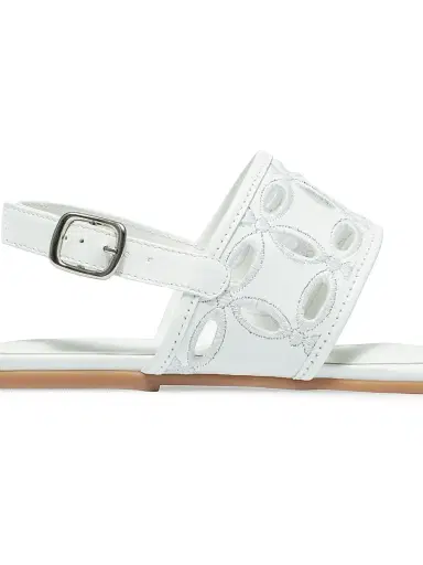 Bernardo Women's Orla Flat Sandals - White | Thumbnail 5 Bernardo Women's Orla Flat Sandals - White | Thumbnail 5