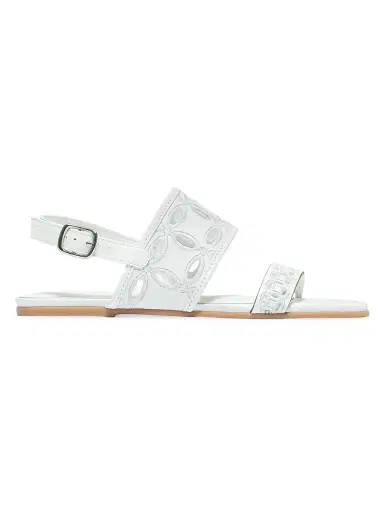 Bernardo Women's Orla Flat Sandals - White | Thumbnail 1 Bernardo Women's Orla Flat Sandals - White | Thumbnail 1