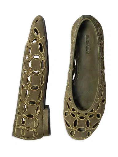 Bernardo Women's Brie Ballet Flats - Dark Olive - Size 11 | Thumbnail 5 Bernardo Women's Brie Ballet Flats - Dark Olive - Size 11 | Thumbnail 5