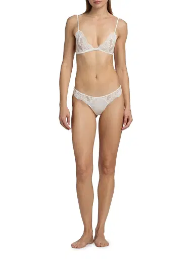 Kiki de Montparnasse Women's Voltaire Lace Soft Bra - | Thumbnail 2 Kiki de Montparnasse Women's Voltaire Lace Soft Bra - | Thumbnail 2