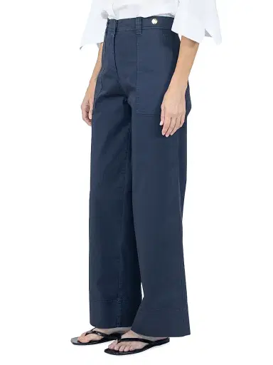 CALLAS MILANO Women's Sailor Wide Leg Pants - Navy - Size 12 | Thumbnail 4 CALLAS MILANO Women's Sailor Wide Leg Pants - Navy - Size 12 | Thumbnail 4