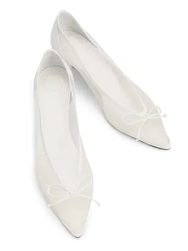 Jacquemus Women's Tourni Leather Pumps - White | Thumbnail 4 Jacquemus Women's Tourni Leather Pumps - White | Thumbnail 4