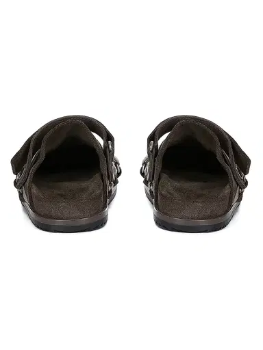 Rick Owens Little Kid's & Kid's Lace-Embellished Suede Slides | Thumbnail 4 Rick Owens Little Kid's & Kid's Lace-Embellished Suede Slides | Thumbnail 4