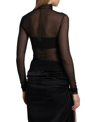 Rick Owens Women's Gary Knit Jacket - Black - Size 4 | Thumbnail 5 Rick Owens Women's Gary Knit Jacket - Black - Size 4 | Thumbnail 5