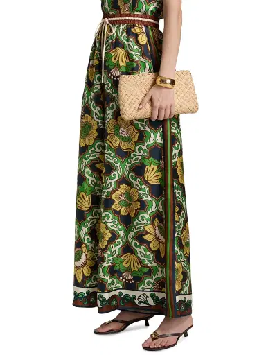 ALÉMAIS Women's Liana Silk Palazzo Pants | Thumbnail 4 ALÉMAIS Women's Liana Silk Palazzo Pants | Thumbnail 4