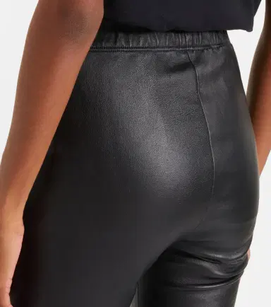 Joseph Mid-rise leather leggings | Thumbnail 4 Joseph Mid-rise leather leggings | Thumbnail 4