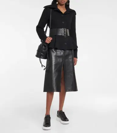 McQueen Oversized leather sneakers | Thumbnail 5 McQueen Oversized leather sneakers | Thumbnail 5