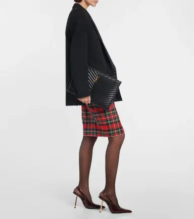 Saint Laurent Cassandre matelassé leather clutch | Thumbnail 5 Saint Laurent Cassandre matelassé leather clutch | Thumbnail 5