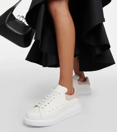 McQueen Oversized leather sneakers | Thumbnail 2 McQueen Oversized leather sneakers | Thumbnail 2