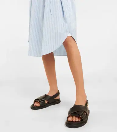 Marni Fussbett leather sandals | Thumbnail 2 Marni Fussbett leather sandals | Thumbnail 2