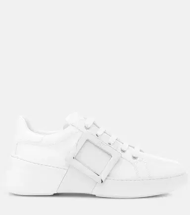 Roger Vivier Viv Skate leather sneakers | Thumbnail 4 Roger Vivier Viv Skate leather sneakers | Thumbnail 4