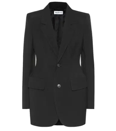 Balenciaga Hourglass virgin wool blazer | Thumbnail 1 Balenciaga Hourglass virgin wool blazer | Thumbnail 1