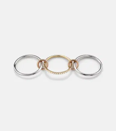 Spinelli Kilcollin Sonny MX 18kt white, yellow and rose gold diamond ring | Thumbnail 3 Spinelli Kilcollin Sonny MX 18kt white, yellow and rose gold diamond ring | Thumbnail 3