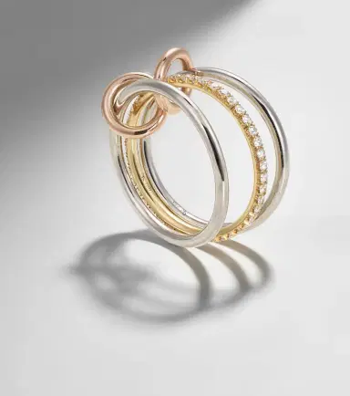 Spinelli Kilcollin Sonny MX 18kt white, yellow and rose gold diamond ring | Thumbnail 6 Spinelli Kilcollin Sonny MX 18kt white, yellow and rose gold diamond ring | Thumbnail 6