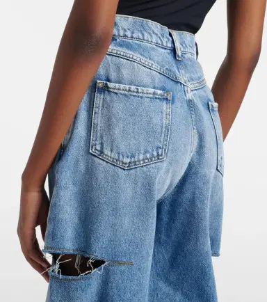 Maison Margiela Cutout high-rise wide-leg jeans | Thumbnail 5 Maison Margiela Cutout high-rise wide-leg jeans | Thumbnail 5